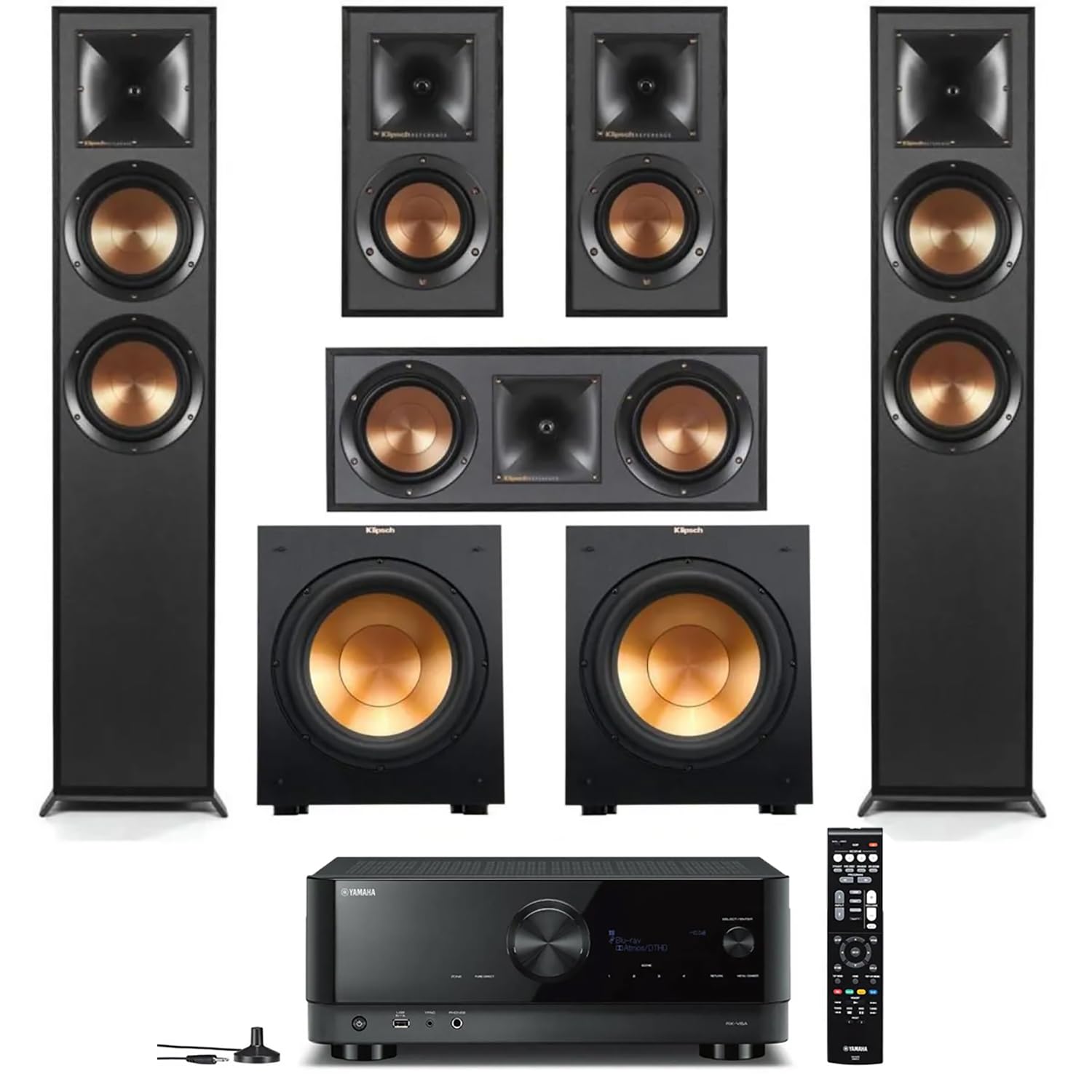 Amazon.com: Klipsch Reference 5.2 Home Theater System, Bundle 2X R
